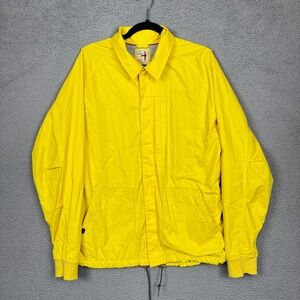 Relwen Jacket Mens L Yellow Squall Breaker Rain Outdoor ‎ Waterproof Hiking Camp